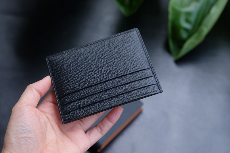 CARD HOLDER with calfskin leather